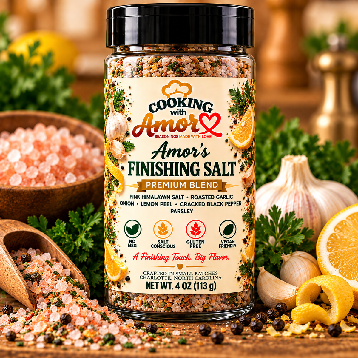 Amor's Finishing Salt